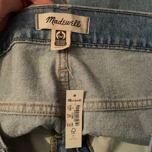 Madewell, blue jeans, new with tags, the perfect vintage full-length jean